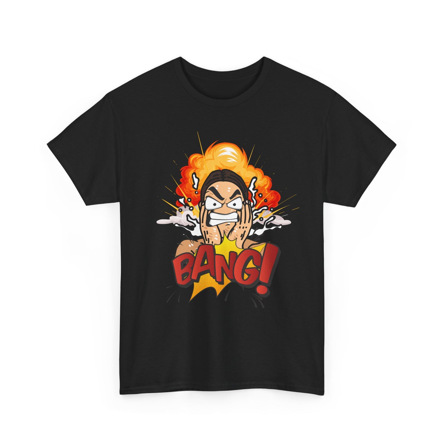 Bang! , The Force Designs, Bang shirt, cartoon shirt, comic, fashion, cool shirt,Unisex Heavy Cotton Tee