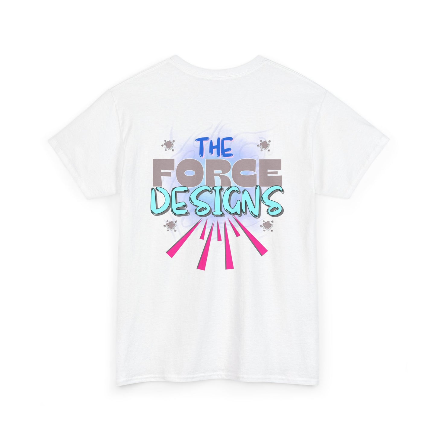 Urban Cartoon Unisex Heavy Cotton Tee - Street Style Graphic T-Shirt