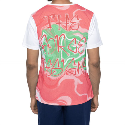 Smile Drip,Men's Sports Jersey (AOP)