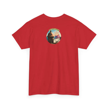 Tropical Vibe Graphic Tee, Unisex Heavy Cotton Tee, Summer Shirt, Beachwear, Vacation Outfit, Gift for Him/Her