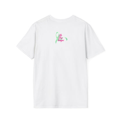 Aaaaaaa Fight Cancer T-Shirt — Breast Cancer Awareness Floral Tee