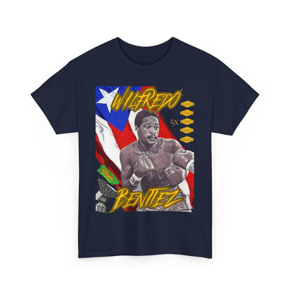 Wilfredo Benitez, The Force Designs, boxing champion, Boricua, Puerto Rico, fashion Unisex Jersey Short Sleeve Tee