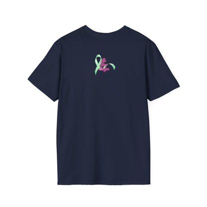 Aaaaaaa Fight Cancer T-Shirt — Breast Cancer Awareness Floral Tee