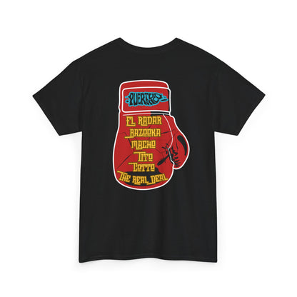 PR Champions, The Force Designs, Boricuas, Boxing Champions, Boxing Legends, Puerto Rico, Campeones ,Unisex Heavy Cotton Tee