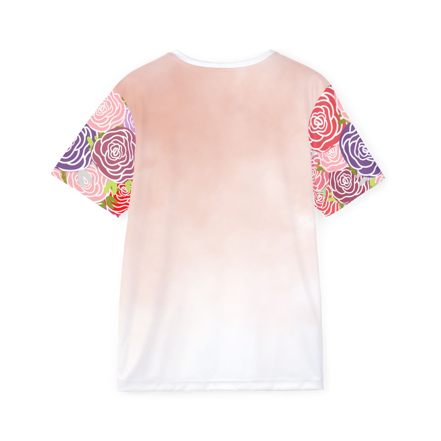 Pastel Rose Sports Jersey — 'TAO' Graphic All-Over Print