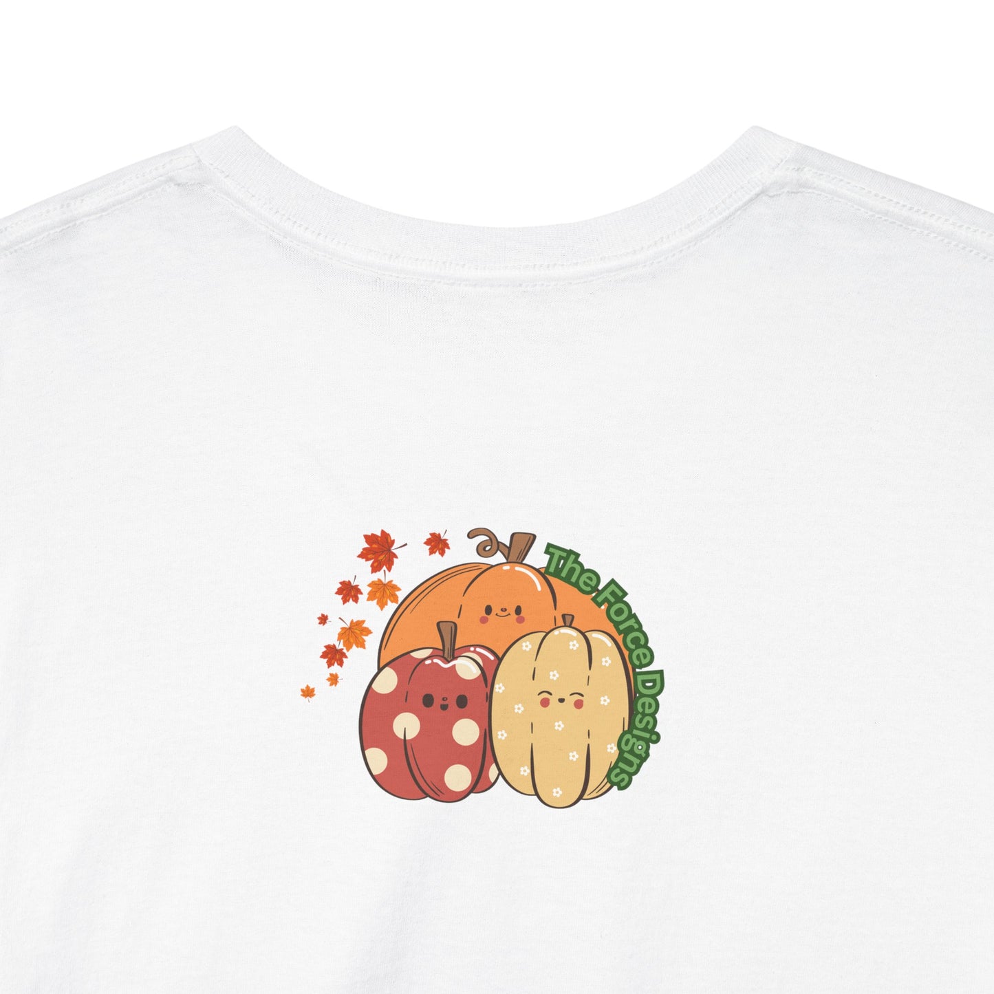 Hello Fall-Themed Unisex Heavy Cotton Tee, Seasonal T-Shirt, Autumn Apparel, Perfect for Harvest Celebrations, Cozy Casual Wear, Hello Fall Design