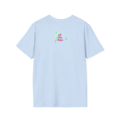 Aaaaaaa Fight Cancer T-Shirt — Breast Cancer Awareness Floral Tee