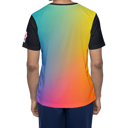 Inspire, lead, & teach Sports Jersey — Afro Silhouette 'Inspire, Lead & Teach' All-Over Print