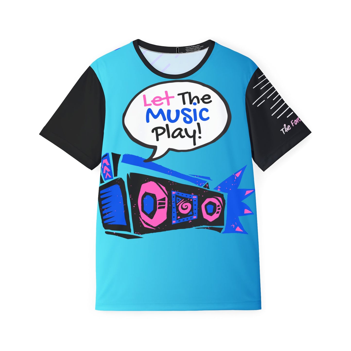 Let The Music Play! Men's Sports Jersey — Dance & Breakdance Graphic Tee