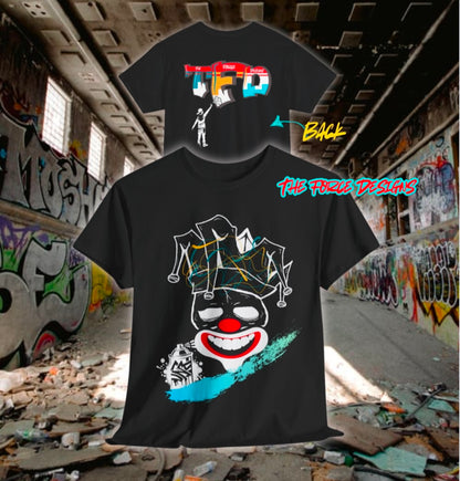 Clown, The Force Designs, clowns, clown shirt, clowning, Unisex Heavy Cotton Tee