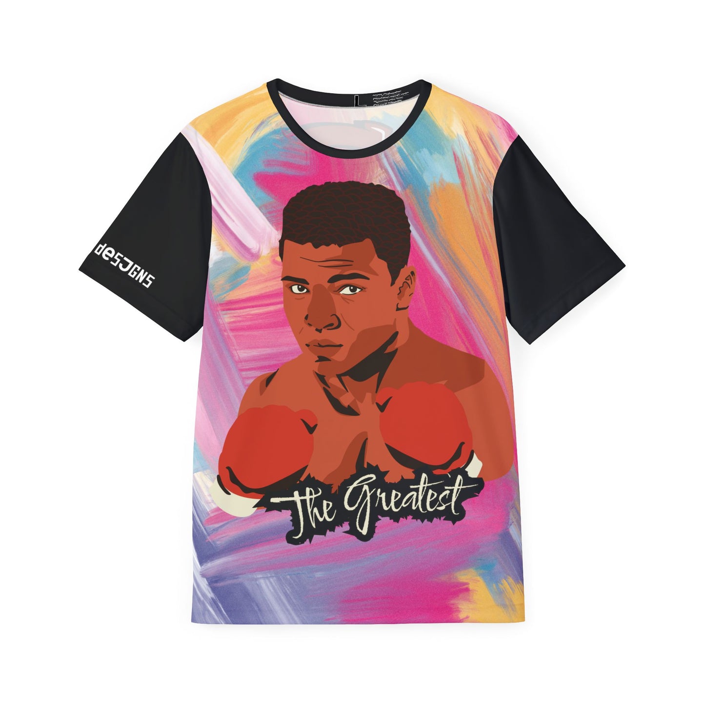 The Greatest Boxing Jersey — 'The Greatest' Retro Muhammad Ali All-Over Print Sports Tee