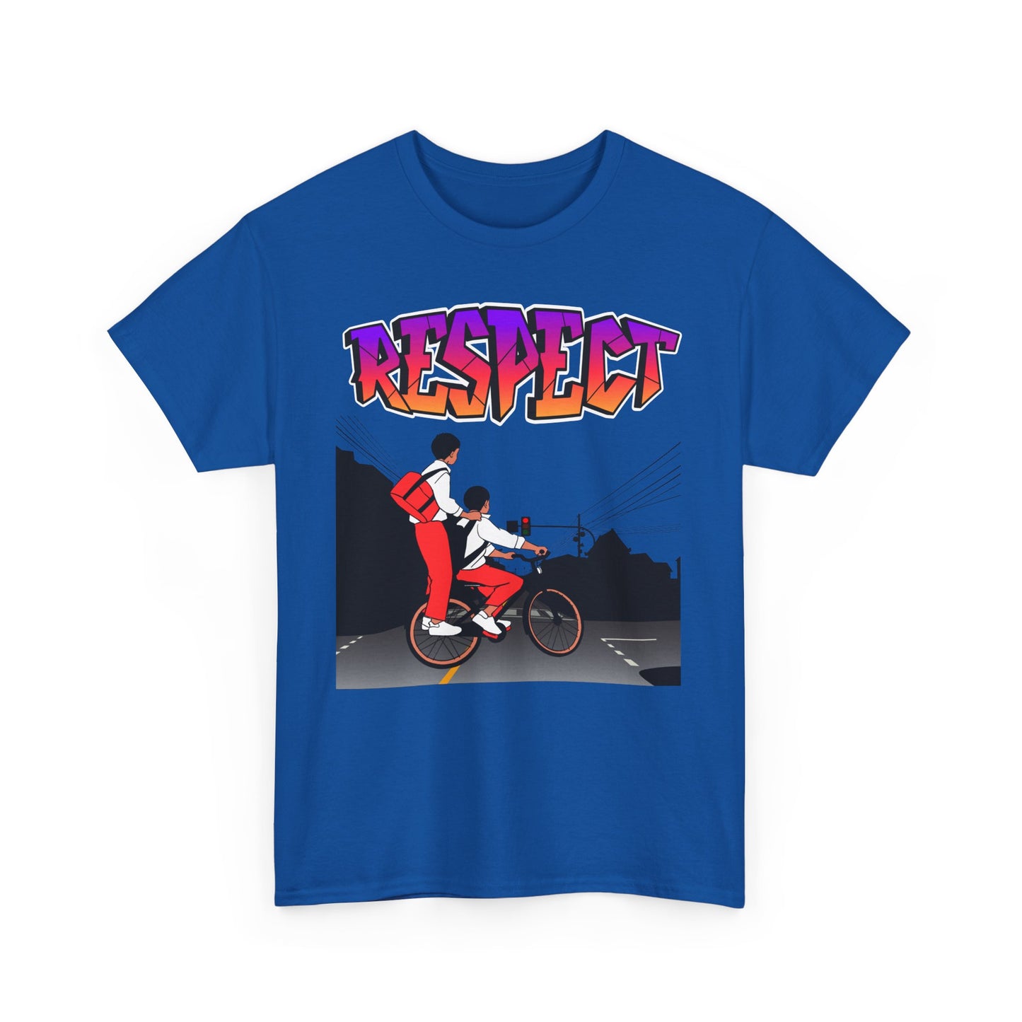 Respect da tow,Vibrant Graphic Tee, Street Style, Unisex Heavy Cotton Shirt, Urban Fashion, Cool Casual Wear, Perfect Gift