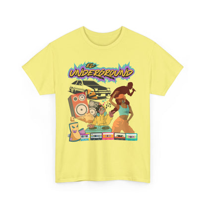 El Underground, The Force Designs, 90s, classicos, reggae, reggaeton, culture, hip hop,Unisex Heavy Cotton Tee