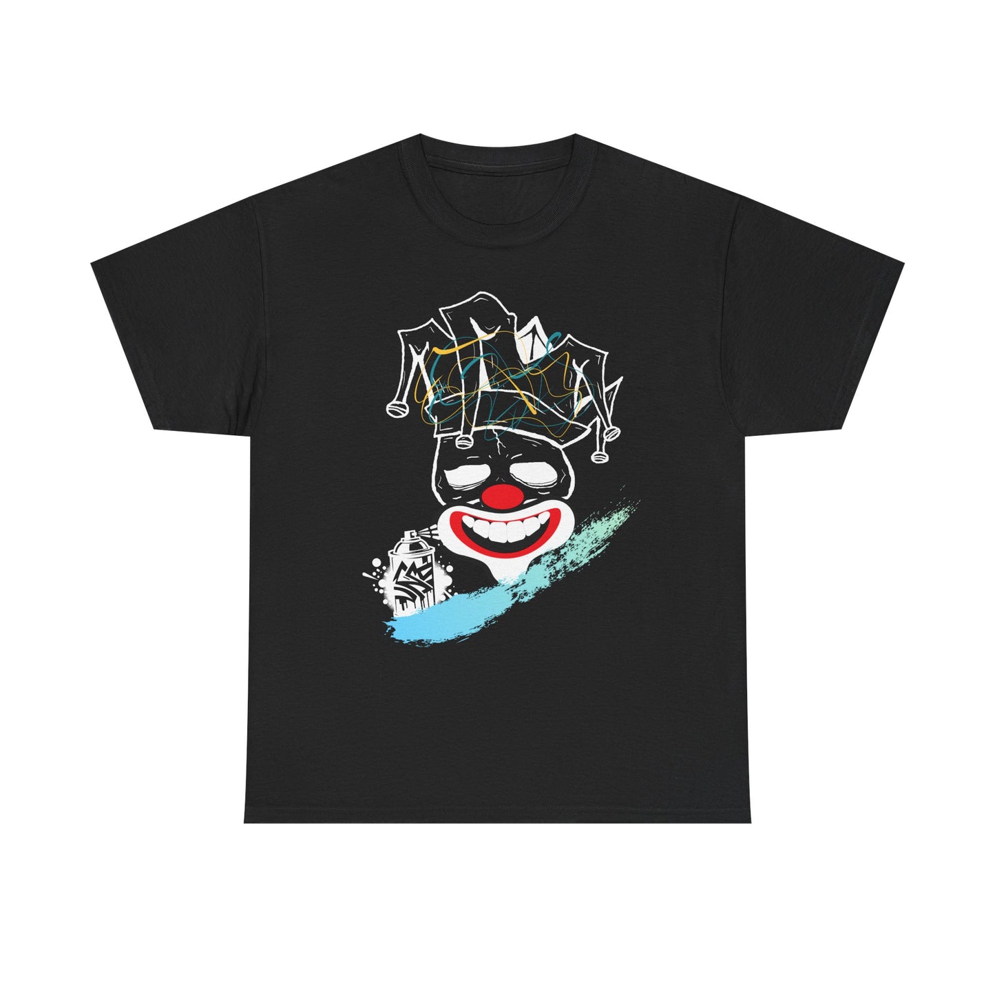 Clown, The Force Designs, clowns, clown shirt, clowning, Unisex Heavy Cotton Tee