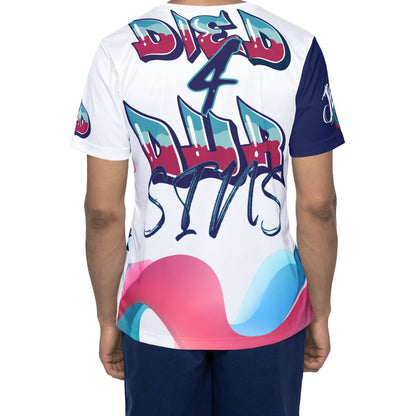 AA1,Died 4 Our Sins Graphic Jersey — "Died 4 Your Sins" All-Over Print