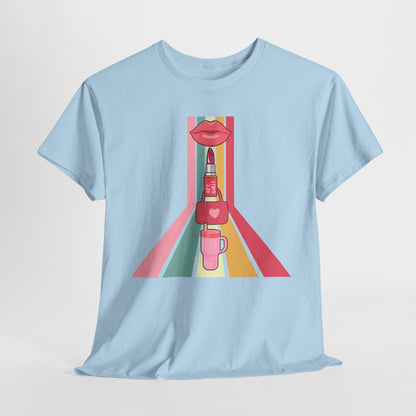 Girl Needs, Colorful Graphic Unisex Heavy Cotton Tee, Stylish T-Shirt for Everyday Wear, Gift for Friends, Summer Fashion, Casual Outfit