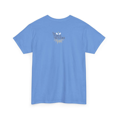 Isaiah 40:29 Unisex Heavy Cotton Tee, Faith-Based Shirt, Earth T-Shirt, Spiritual Cotton Top, Eco-Conscious Apparel