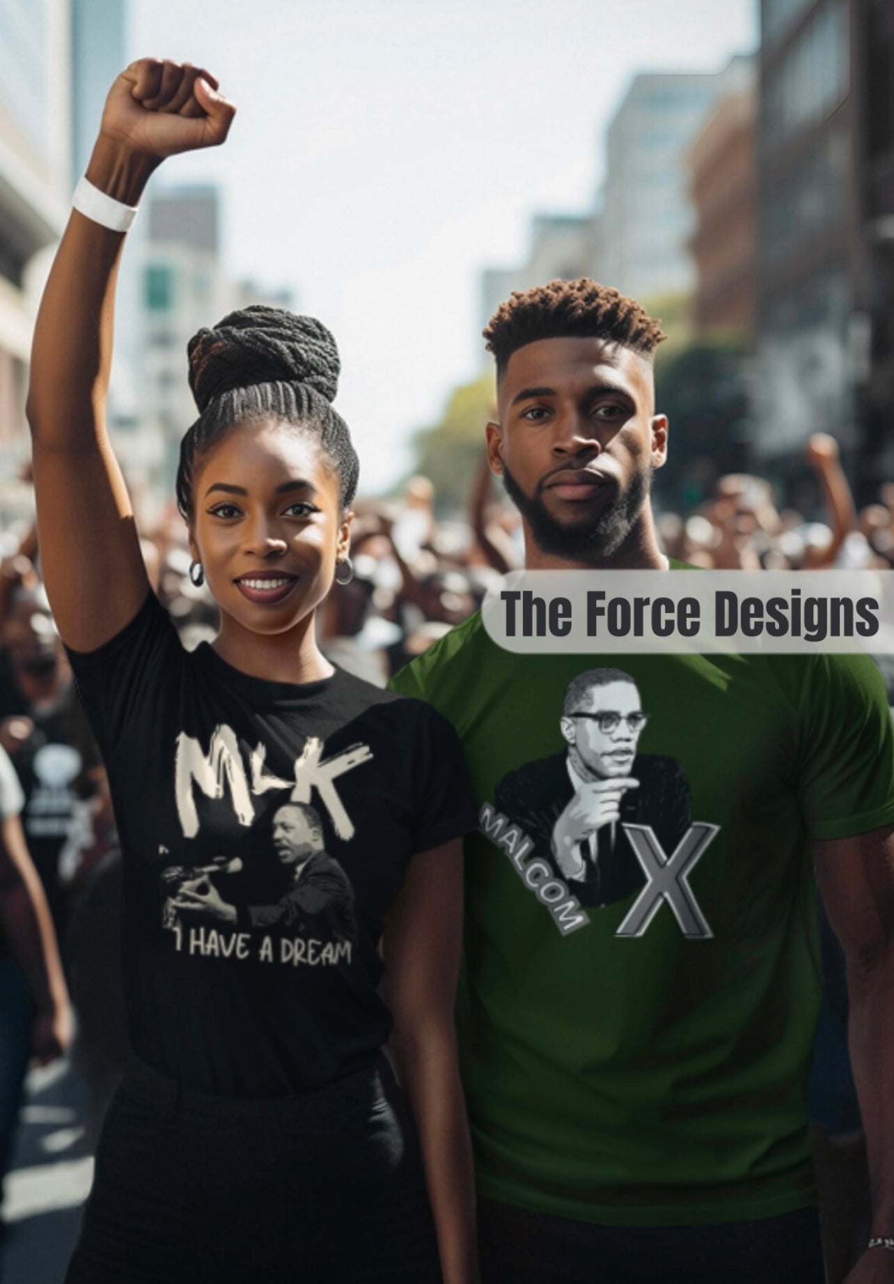 MLK, The Force Designs, Martin Luther King JR, civil rights, equality, vintage, I have a dream,Unisex Jersey Short Sleeve Tee