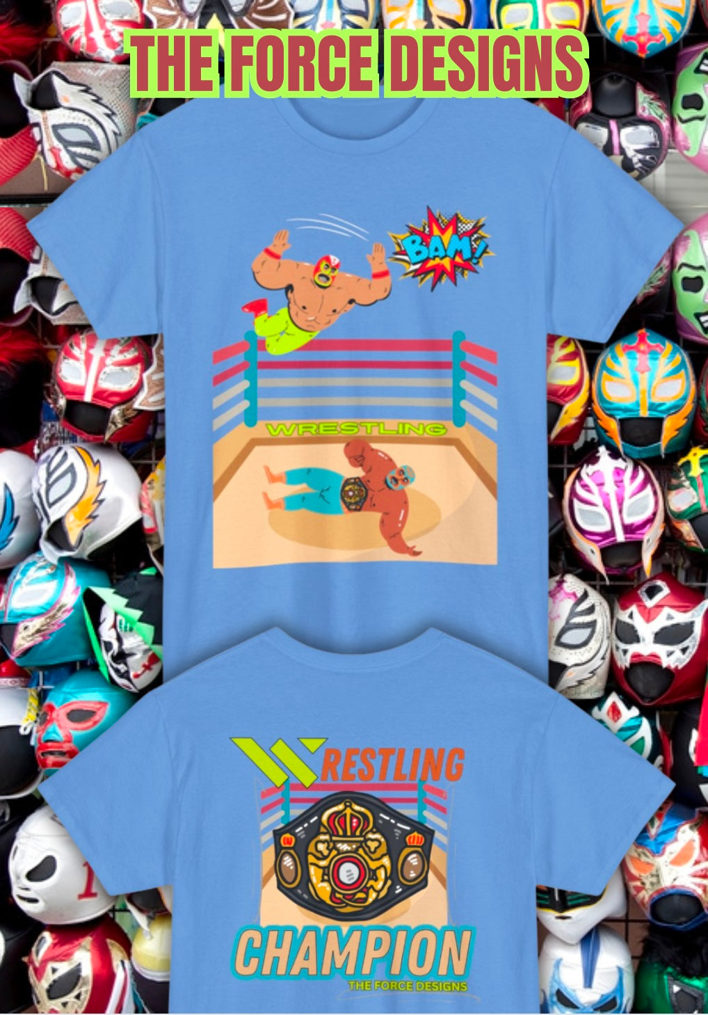 Epic Wrestling Graphic Tee - Unisex Heavy Cotton Shirt