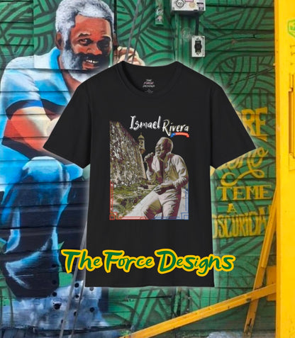 Ismael Rivera, The Force Designs, salsero, salsa, boricua, Puerto Rico, cantante, Unisex Softstyle T-Shirt
