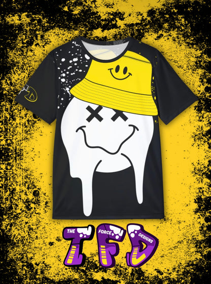 Graphic Men's Sports Jersey with Playful Design