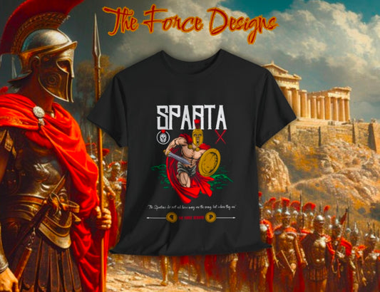 Sparta, The Force Designs, Spartan shirt, Sparta shirt, Spartan Warrior, This is Sparta,Unisex Heavy Cotton Tee