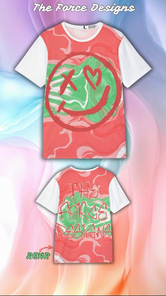 Smile Drip,Men's Sports Jersey (AOP)
