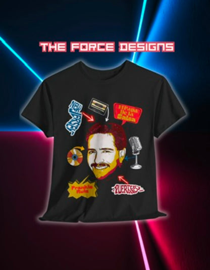 Frankie Ruiz, The Force Designs, salsa, salsero, Frankie Ruiz, El Papa dela salsa, boricua,Unisex Heavy Cotton Tee