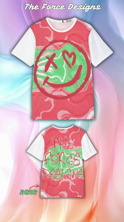 Smile Drip,Men's Sports Jersey (AOP)