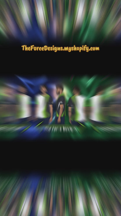 Men's Green Black Athletic Jersey — Performance Sports Tee