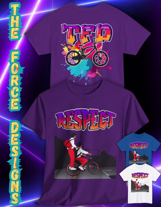 Respect da tow,Vibrant Graphic Tee, Street Style, Unisex Heavy Cotton Shirt, Urban Fashion, Cool Casual Wear, Perfect Gift