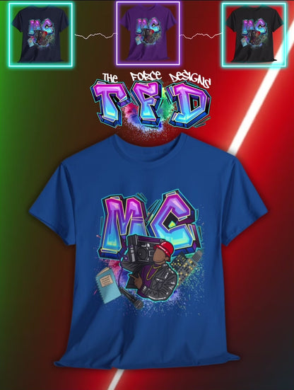 Mc,Graffiti Style Unisex Tee, Urban Vibe T-Shirt for Music Lovers, Streetwear Essential, Casual Look for Any Occasion, Gift for Graffiti [...]