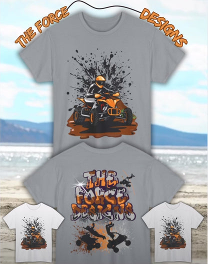 TFD 4 wheeler, Unisex Cotton Shirt, Motorsports Gift, Birthday Apparel, Casual Wear, Car Enthusiast Top